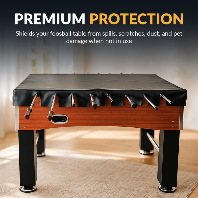 Hathaway Foosball 56" Table Cover , Black - Image 3